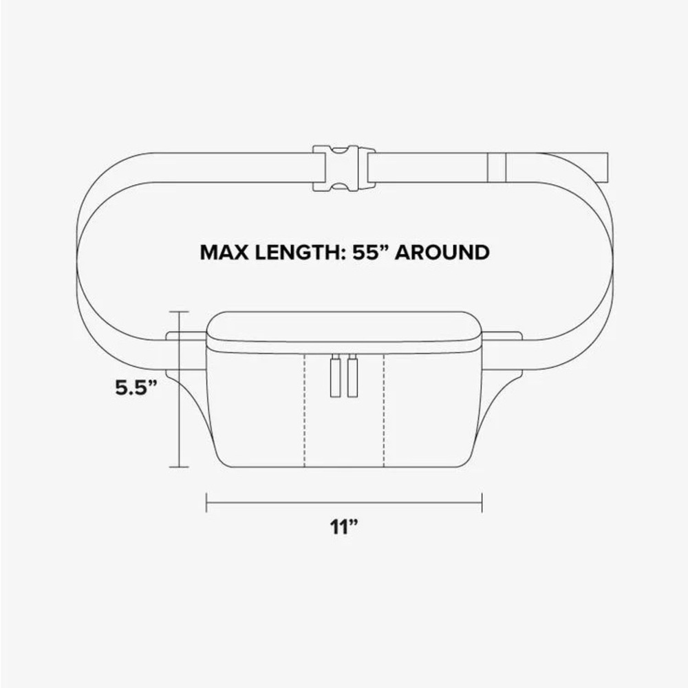 Calpak Chocolate Luka Belt Bag - Picture 4 of 4